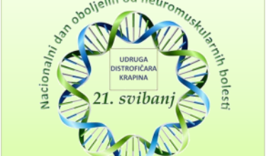 21. svibanj - Nacionalni dan oboljelih od neuromuskularnih bolesti.