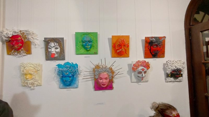 Prisustvovanje otvorenju Međunarodne izložbi maski u Galeriji grada Krapine